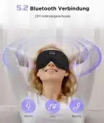 LC-dolida 3D spalna maska z Bluetooth – črna - slika 2