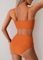 SANGDUT oranžni dvodelni bikini set - L - slika 2