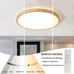 YYUTLUO 36 W Lesena zatemnitvena stropna LED svetilka z daljinskim upravljalnikom - slika 2