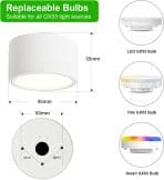 KYOTECH LED nadometni stropni reflektorji – komplet 4 kosov - slika 5