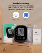 AILE – Tlačni merilnik za nadlaket 22–42 cm - slika 2