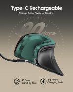 PROTOARC Ergonomska vertikalna brezžična miška - slika 4