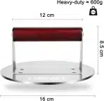 LUMVEX – Nerjavni burger pritiskač 16cm - slika 4