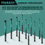 Hakkin – 11 kosov 100 mm Ball Head Hex nastavki - slika 6