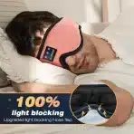 LC-dolida 3D spalna maska z Bluetooth – roza - slika 2