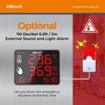 ELITECH Digitalni bluetooth termometer in higrometer z dvojnima zunanjima sondama - slika 5