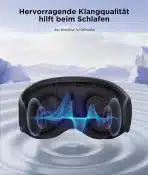 LC-dolida 3D spalna maska z Bluetooth – črna - slika 4