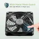ELUTENG - usb ventilator 120 mm s termostatom - slika 3