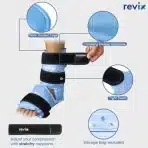 REVIX - hladilni čevelj za stopala z gelom - slika 4