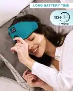 LC-dolida 3D spalna maska z Bluetooth – modra - slika 3