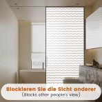 DKTIE mat okenska folija za zasebnost – 90 × 200 cm (komplet 3 kosi) - slika 4