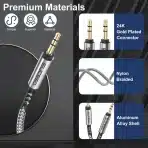 SUCESO 3,5 mm Aux-Kabel 2m - 2 kosa - slika 6