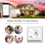 CASLANT Pametni WiFi termostat za ogrevanje ali klimatsko napravo z daljinskim upravljanjem in aplikacijo - slika 2