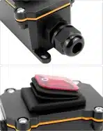 QWORK – IP65 vodotesno linijsko stikalo z indikatorjem (220 V, 30 A) - slika 4