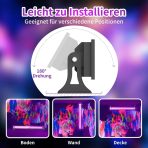 AUROHOPE 2 × LED UV vodoodporni reflektor z nastavljivim nosilcem - slika 5
