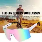 Feisedy športna kolesarska očala Rainbow-Mirror - slika 5