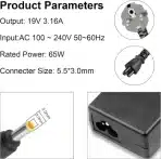 ARyee - napajalnik za prenosnik 60 W 19 V - slika 3