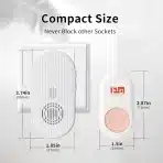 FORELAND brezžični zvonec – dolgi doseg - slika 4