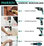 Hakkin – 11 kosov 100 mm Ball Head Hex nastavki - slika 3