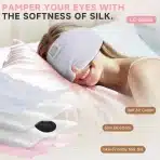 LC-dolida spalna maska z Bluetooth – Sakura Pink - slika 5