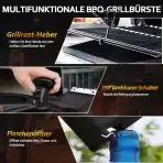 Anjuke 4-v-1 čistilna krtača za žar - slika 2