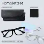 Livho očala proti modri svetlobi Light Black + Clear - slika 5