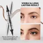 MainPi – 2-v-1 svinčnik za obrvi in eyeliner - slika 2