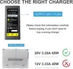 ARyee - napajalnik za prenosnik 65 w 20 v - slika 7