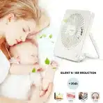 ivoler usb mini ventilator - bel - slika 6