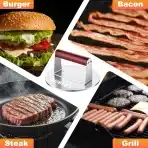 LUMVEX – Nerjavni burger pritiskač 16cm - slika 6