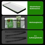 EVERKEEN rastlinjak za notranjo vzgojo rastlin - 120 x 60 x 150 cm - slika 6