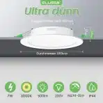 Alusso – vgradni led reflektor 7w 6 - kosov - slika 5