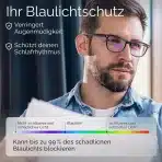 Livho očala proti modri svetlobi Light Black + Clear - slika 6