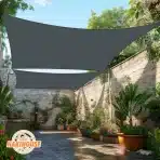 NAKIHOUSE vodoodporno senčno jadro 3 x 4 m - slika 6