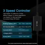 ELUTENG - dvojni usb ventilator 120 mm - slika 2