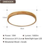 WAYLUOUNG lesena LED stropna svetilka - slika 7