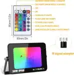 YOJZMA – rgb led reflektor 30w 4 kosi - slika 2