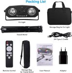 LAMQFUM 5-v-1 Disco LED svetilka s stojalom za zabave in dogodke - slika 5