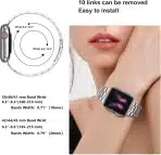 MioHHR - jekleni pašček za Apple Watch - slika 3