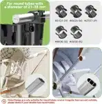 KDD 3-v-1 univerzalni nosilec za pijačo in telefon - slika 6
