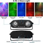 LAMQFUM 5-v-1 Disco LED svetilka s stojalom za zabave in dogodke - slika 2