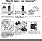 MioHHR - jekleni pašček za Apple Watch - slika 5