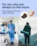 YOGAMEDIC - silikonski ščitniki za peto 4 kosi - slika 6