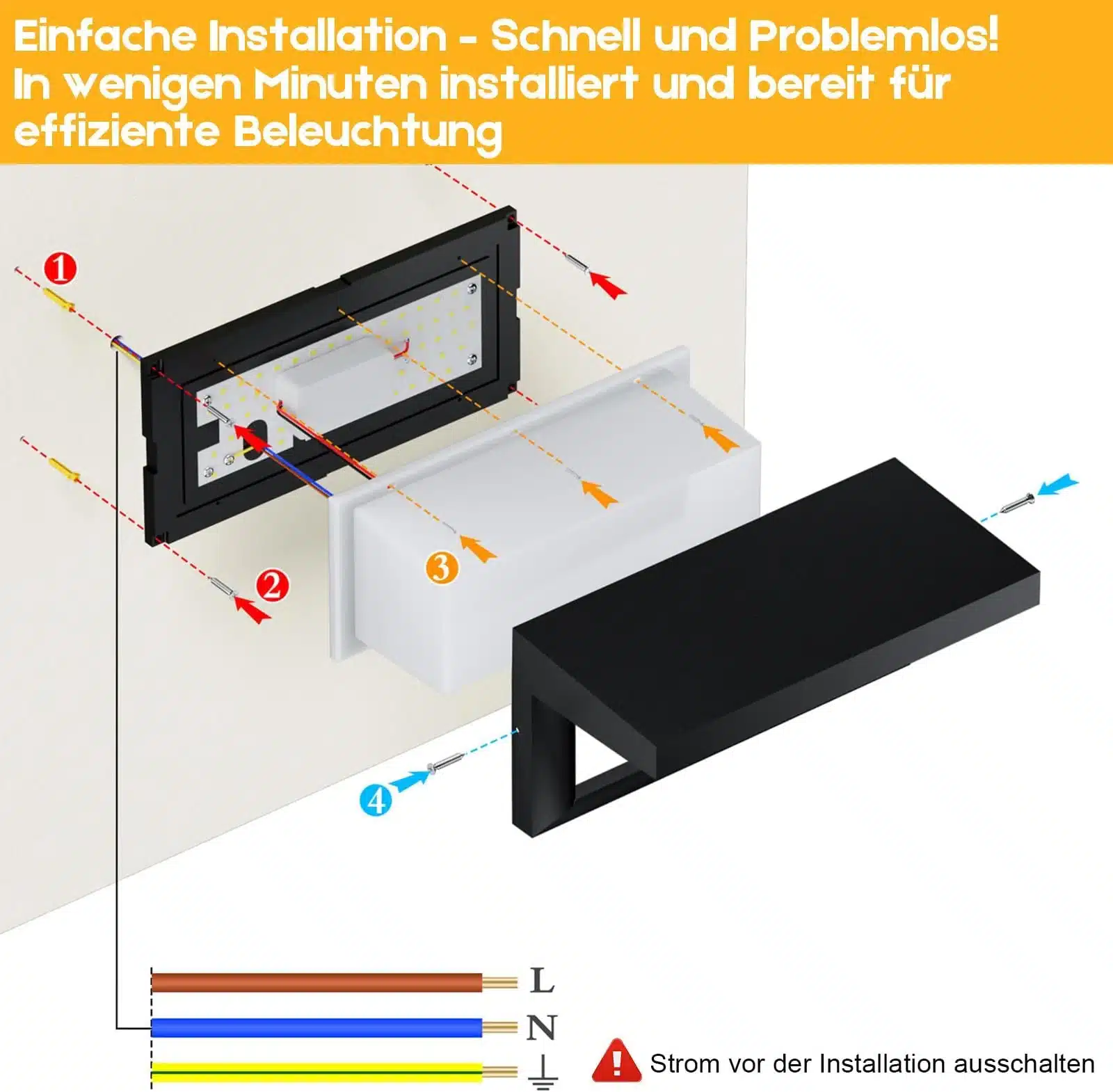 Audor – zunanja led svetilka 24 w - slika 6