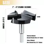 WOBLLMX – forstner sveder 102 mm - slika 3