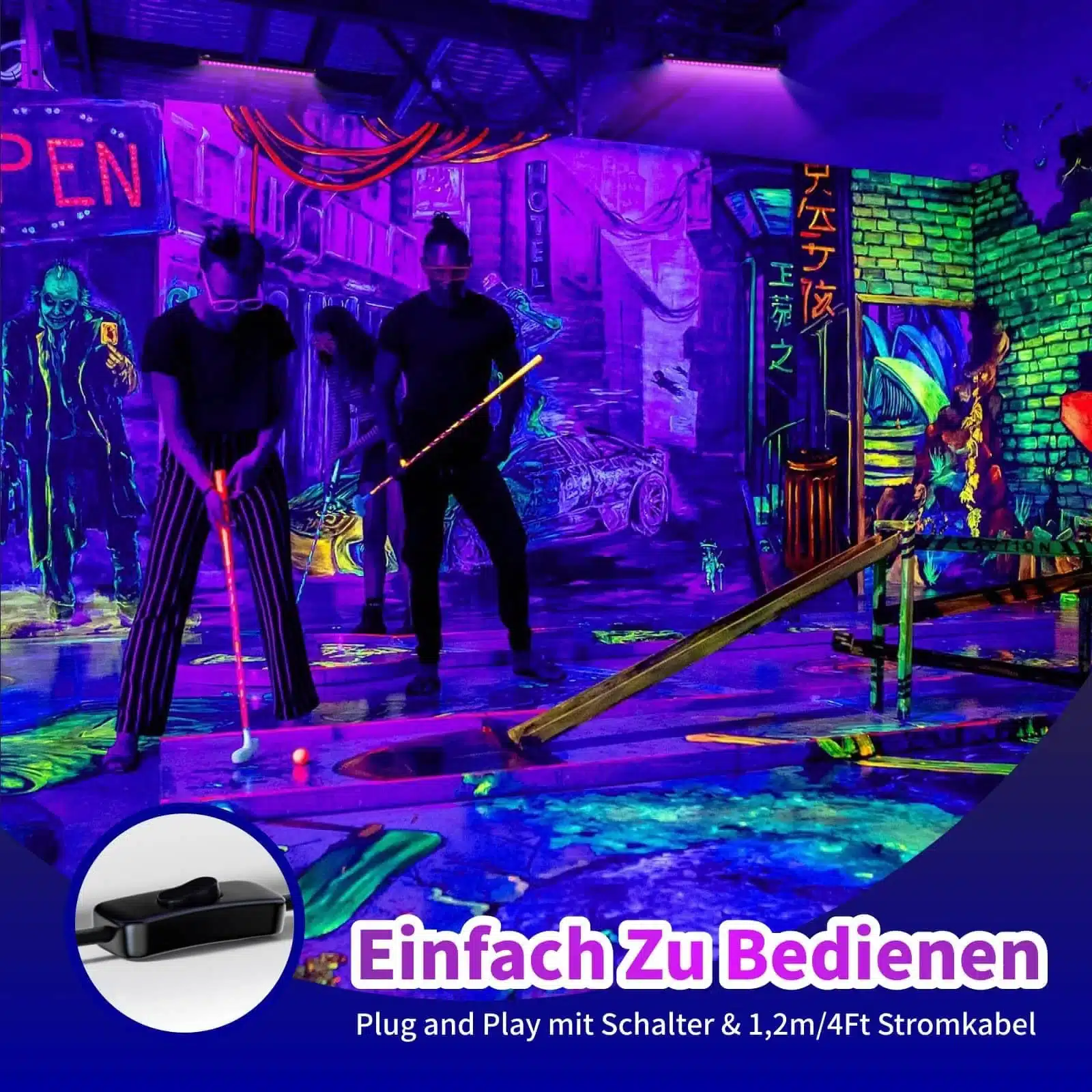 AUROHOPE – uv led reflektor 50 w 4 kosi - slika 5