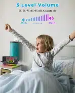 SZELAM – projekcijska rgb budilka z usb-c - slika 5