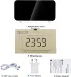 SZELAM – rgb digitalna budilka z usb polnjenjem - slika 7