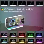 SZELAM – rgb digitalna budilka z usb polnjenjem - slika 8