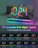 SZELAM – projekcijska rgb budilka z usb-c - slika 7